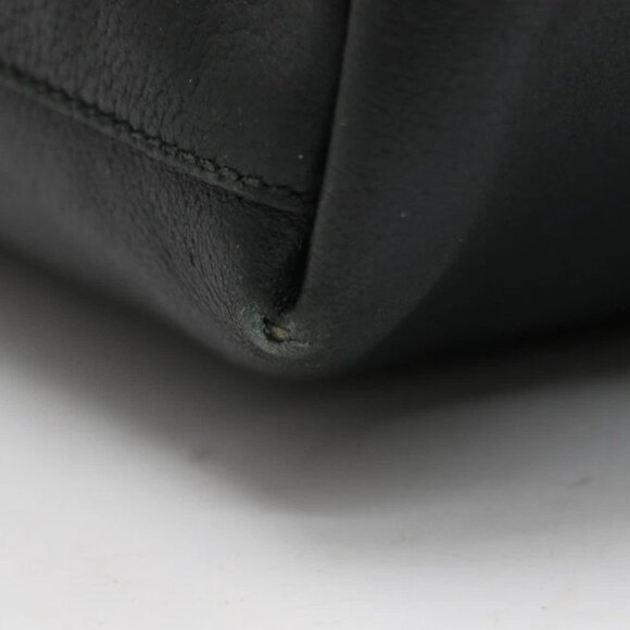 GUCCI Textured Calfskin Web Large Ophidia Shopping Tote Black - Picture 11 of 16